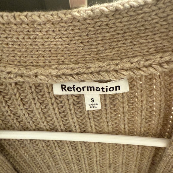 Reformation cashmere oversized cardigan - Picture 2 of 7